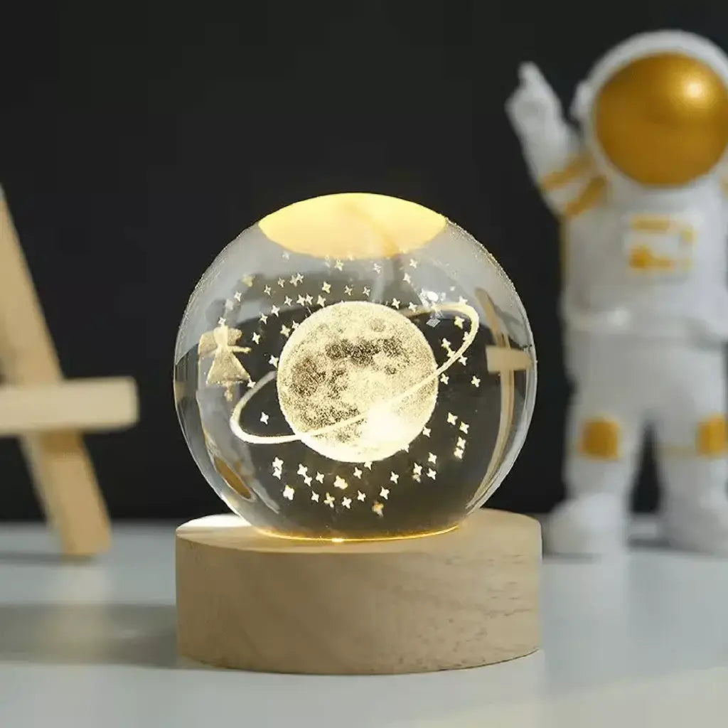 Space Traveler Crystal Lamp™