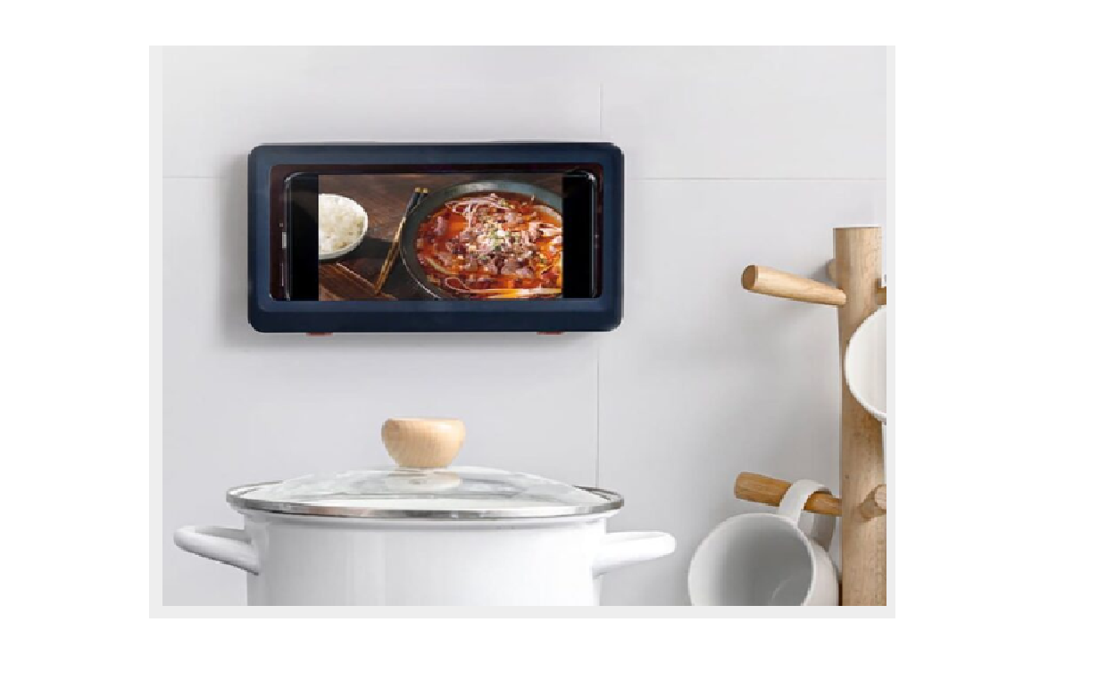 SOPORTE PROTECTOR DE CELULAR PARA DUCHA, BAÑO O COCINA