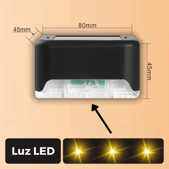 Kit x4 Luces LED con carga solar LightPlus™