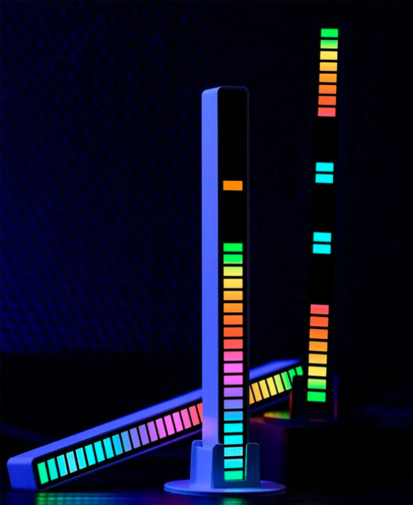 Barra De Luz LED RGB Rítmica Recargable