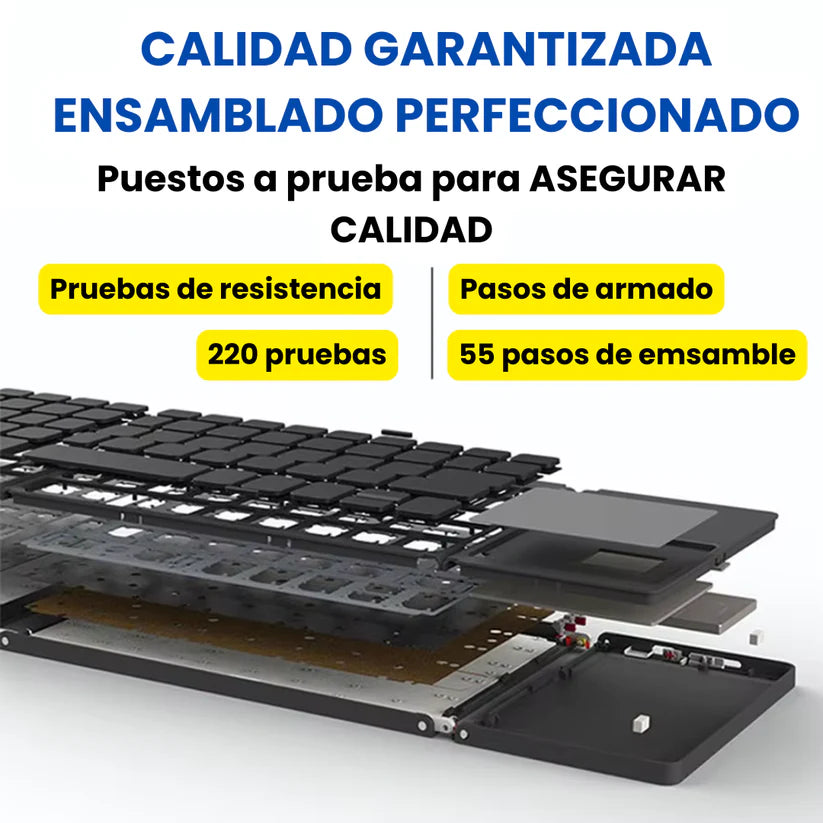 Miniteclado Inalámbrico Plegable TechFlex® + ENVÍO GRATIS