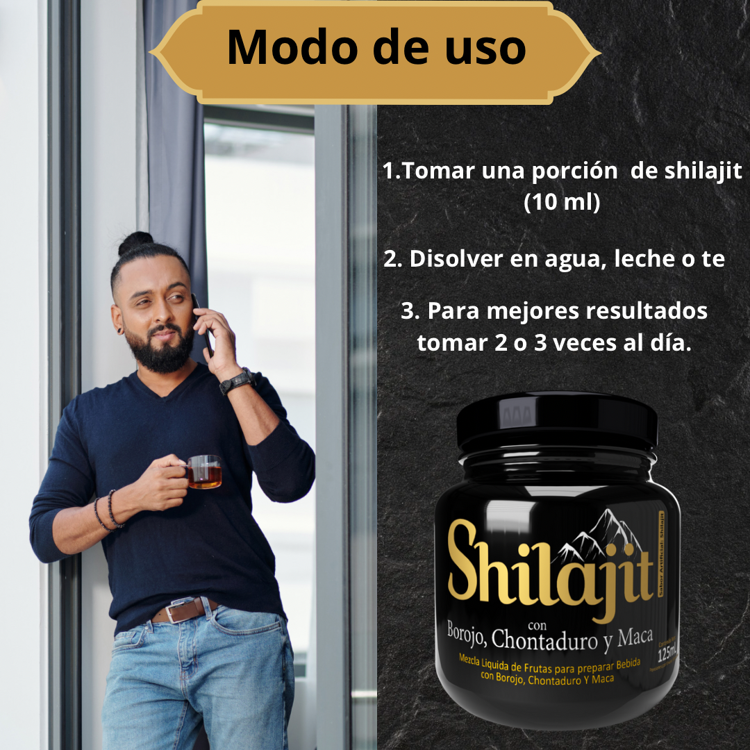 Shilajit: Potenciador Natural