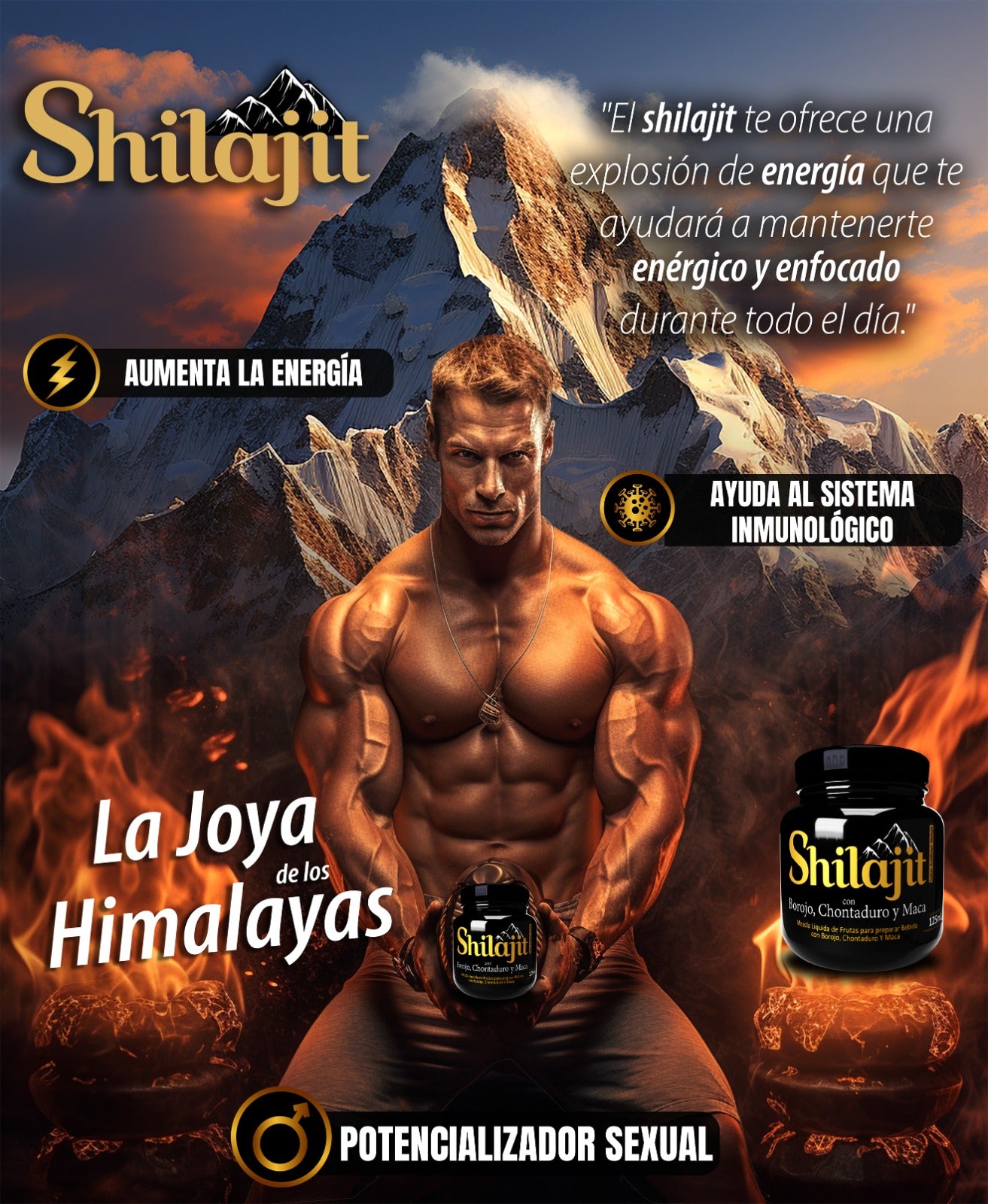 Shilajit: Potenciador Natural