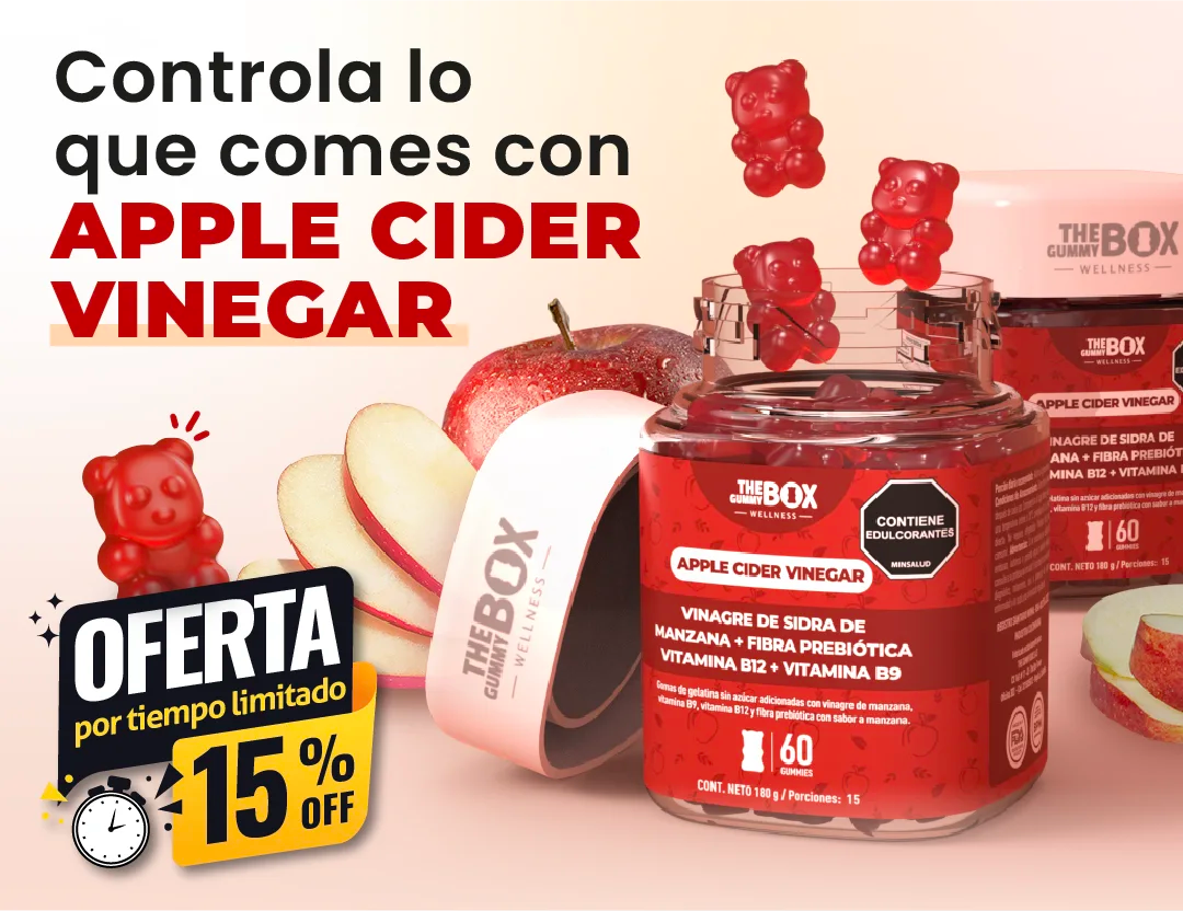 Vinagre De Manzana En Gomitas Sin Azúcar I Registro Invima®