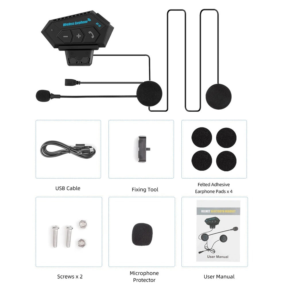 Auriculares Bluetooth BT12 -Envio Gratis-paga en casa-