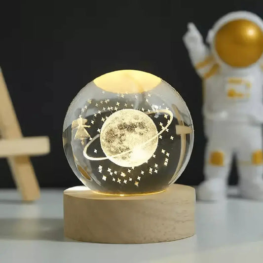 Space Traveler Crystal Lamp™