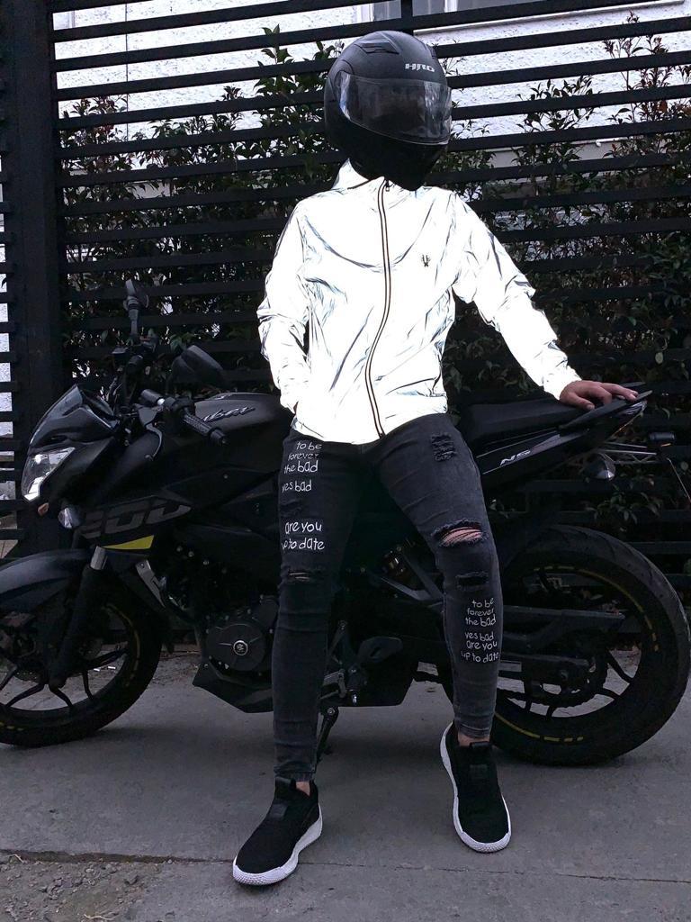 CHAQUETA 100% REFLECTIVA ROMPEVIENTOS