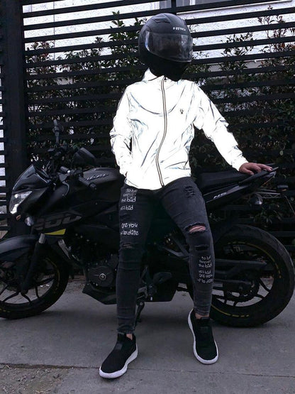 CHAQUETA 100% REFLECTIVA ROMPEVIENTOS