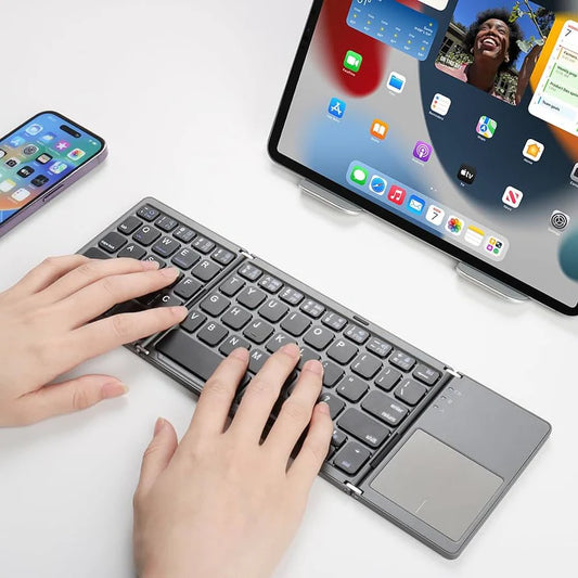 Miniteclado Inalámbrico Plegable TechFlex® + ENVÍO GRATIS