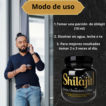 Shilajit: Potenciador Natural