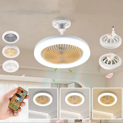 Ventilador De Techo Lampara Humificador